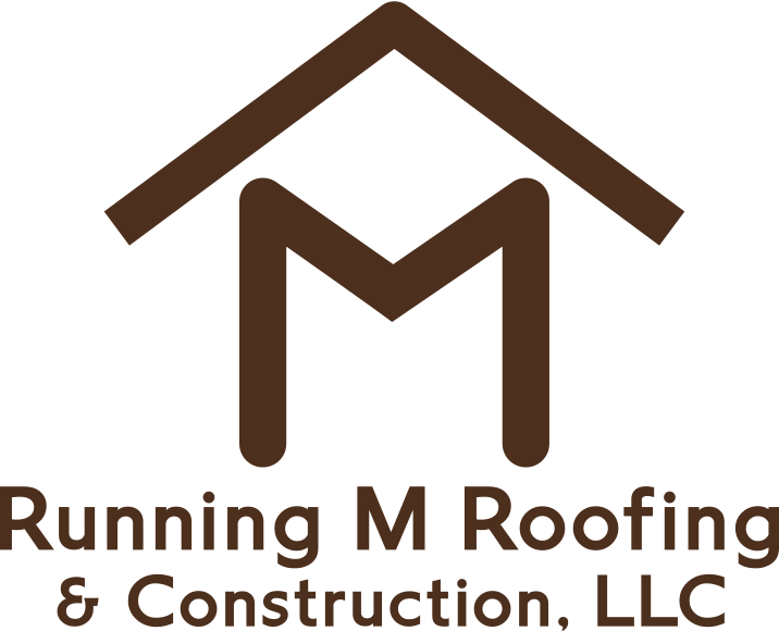 Running M Roofing Logo