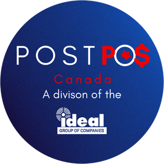 A logo for a company called post pos