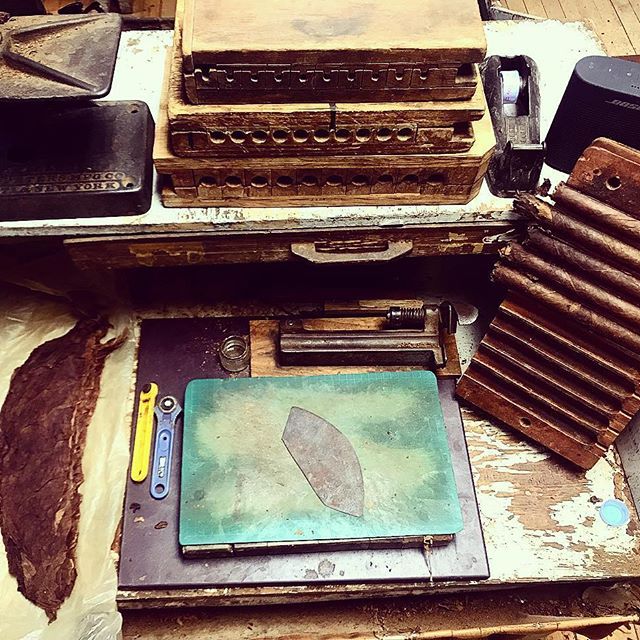 Table of cigar tools