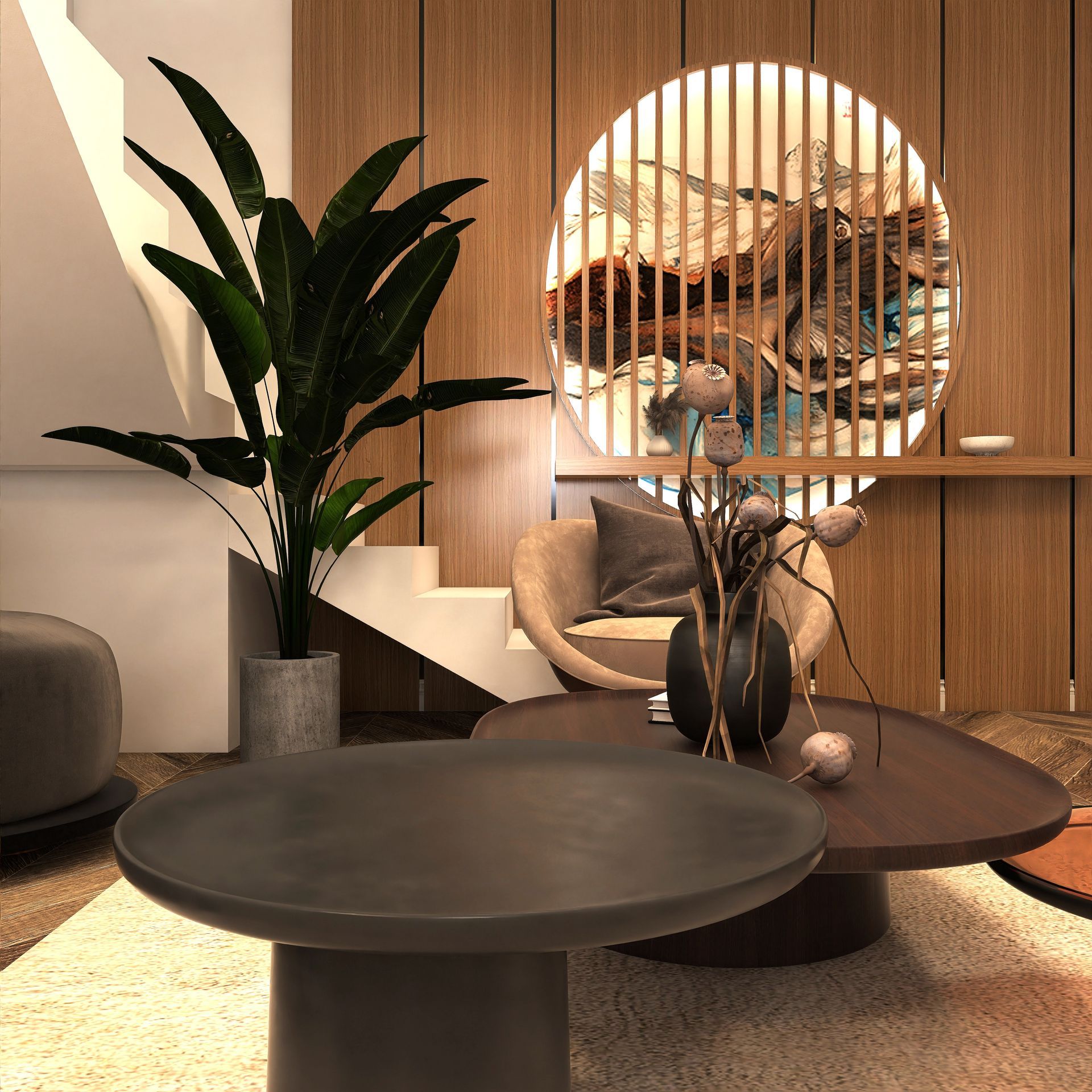 soggiorno classico contemporaneo