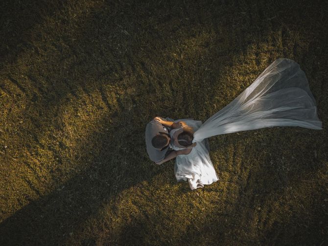 Drone Wedding Photography is performed by Affordable Drone Photography in Modesto California. 
