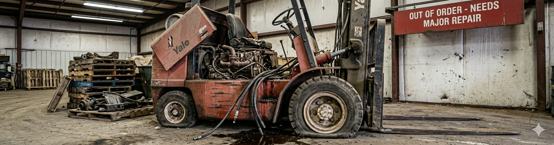 how long does a forklift repair take