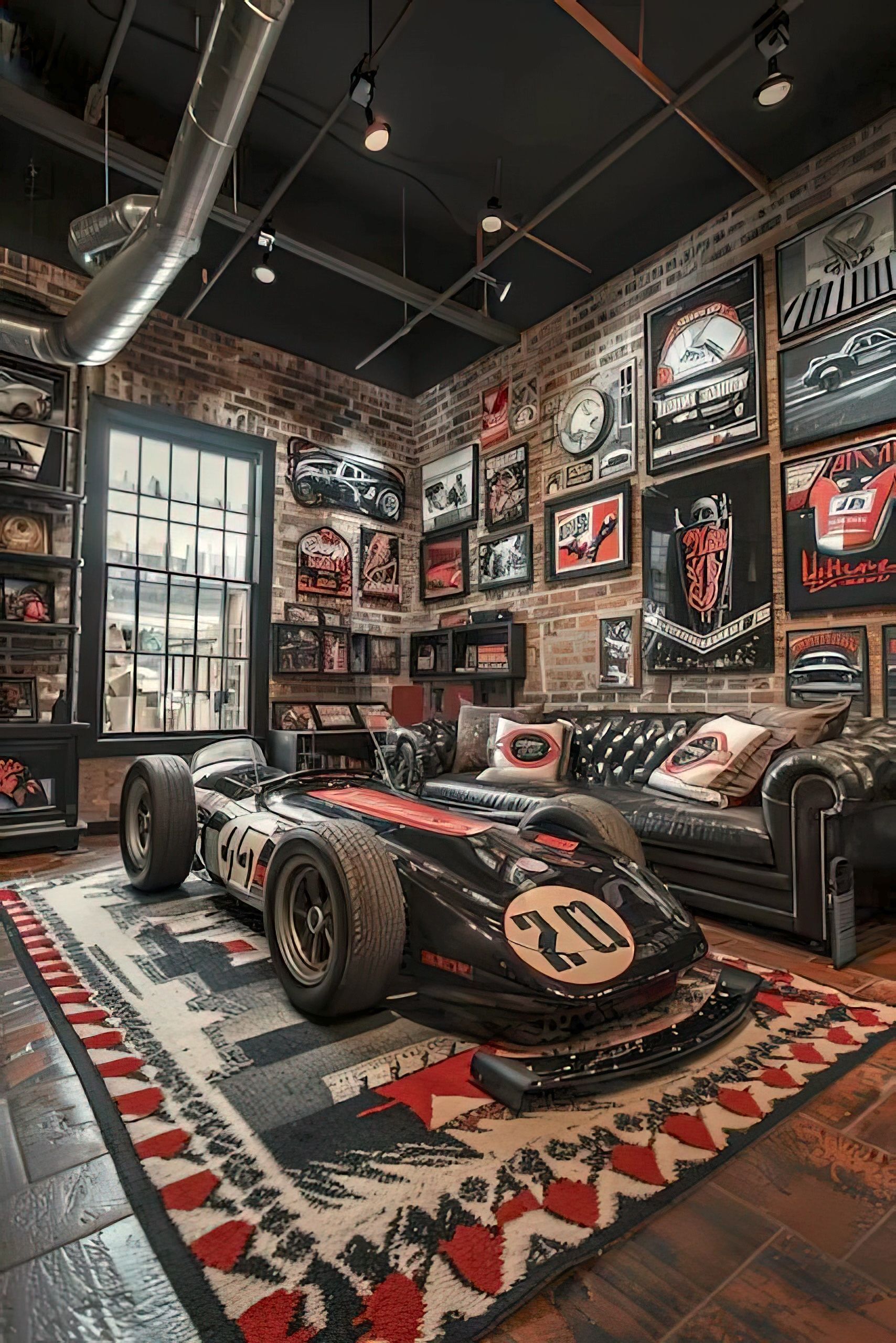 ultieme racerij mancave of workshop