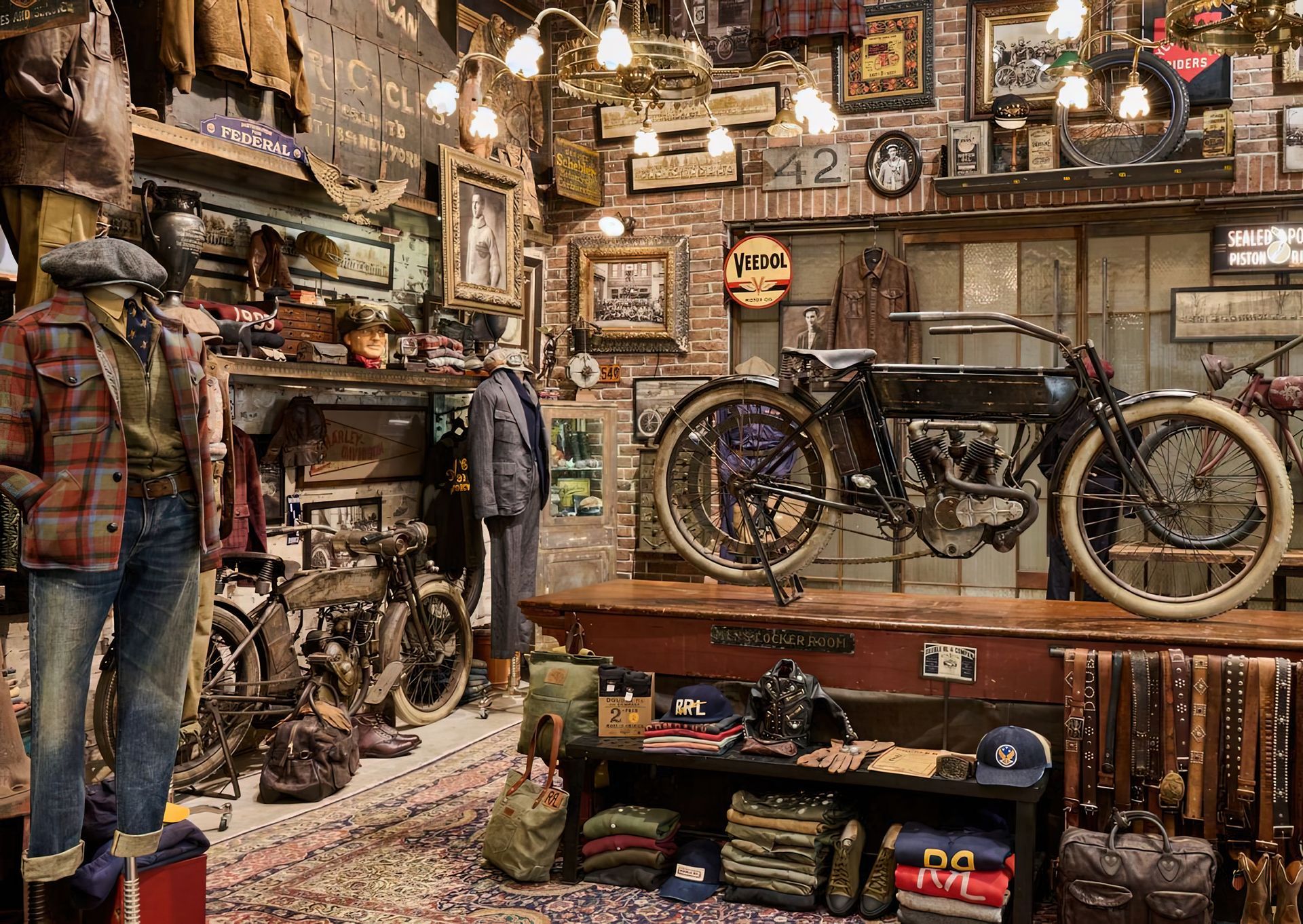 thema interieur, vintage winkel
