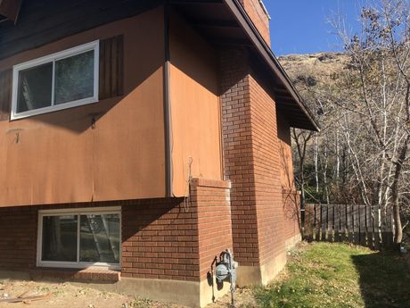 Before Side Exterior — Ogden, UT — Miller Siding