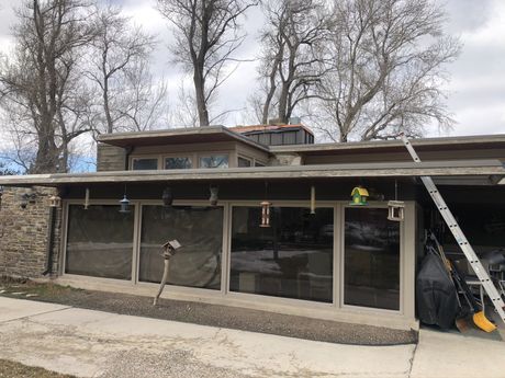 Glass Side of the House — Ogden, UT — Miller Siding