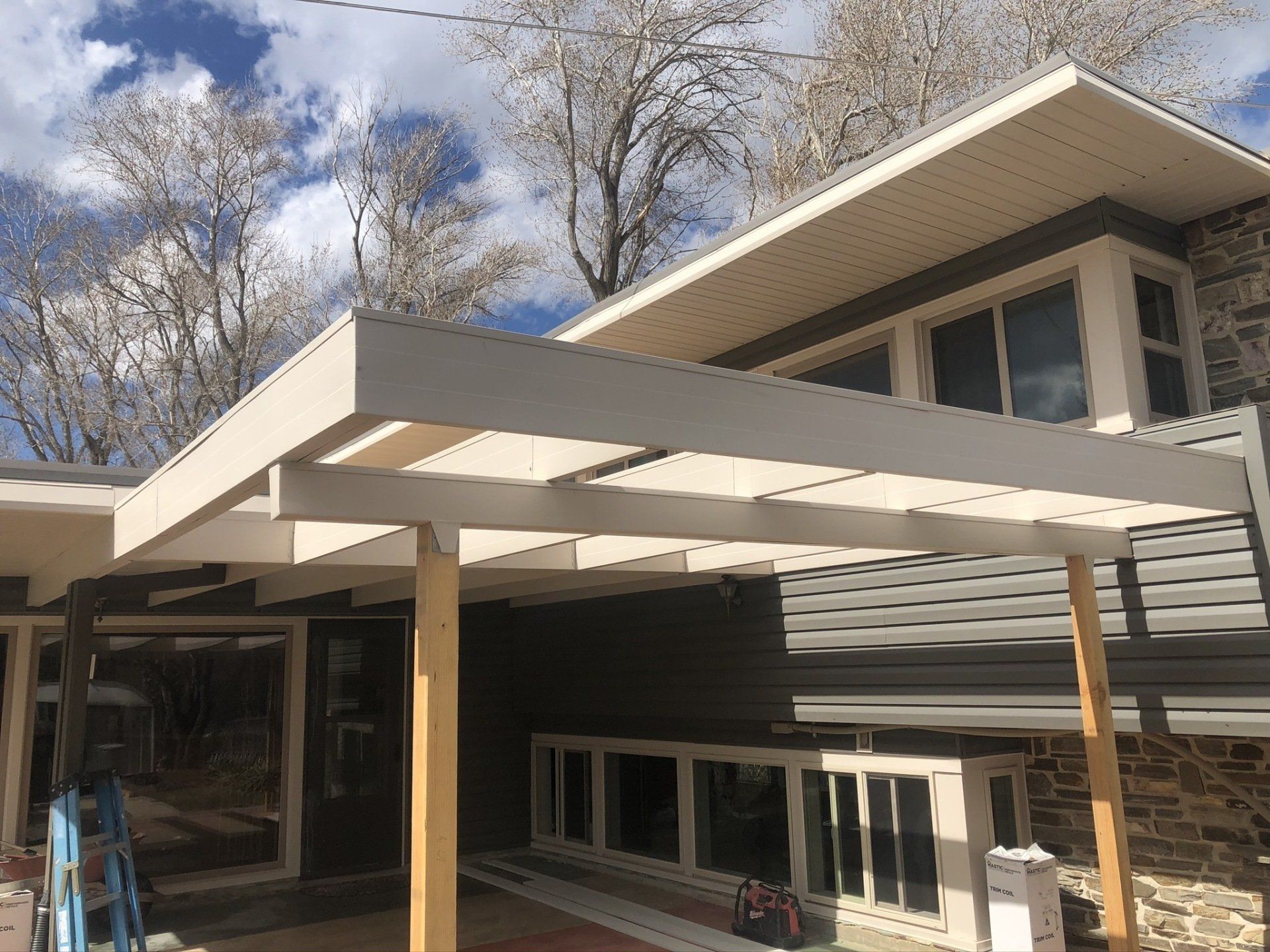 After Side View of House Garage — Ogden, UT — Miller Siding