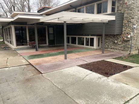 House with Colorful Flooring — Ogden, UT — Miller Siding