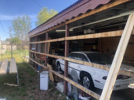 Before Home Garage — Ogden, UT — Miller Siding