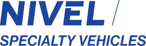 Logo for Nivel Specialty Vehicles in blue.