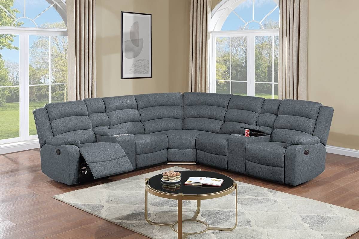 3-Piece Reclining Sectional Set | Pomona, CA | Alexa Furniture
