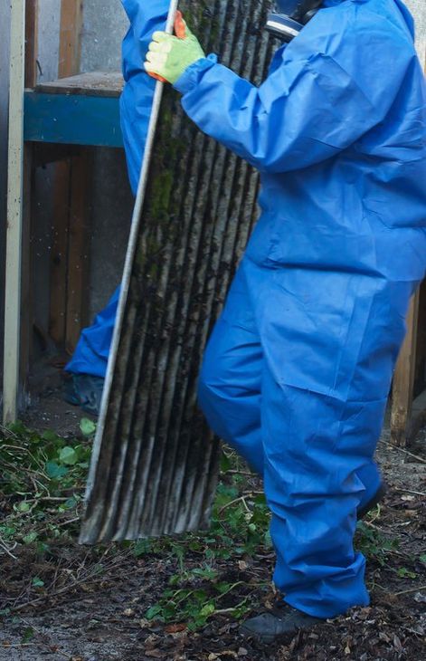 Asbestos removal from a residential property by experts | San Jose, CA | A Z-Con Specialty Services