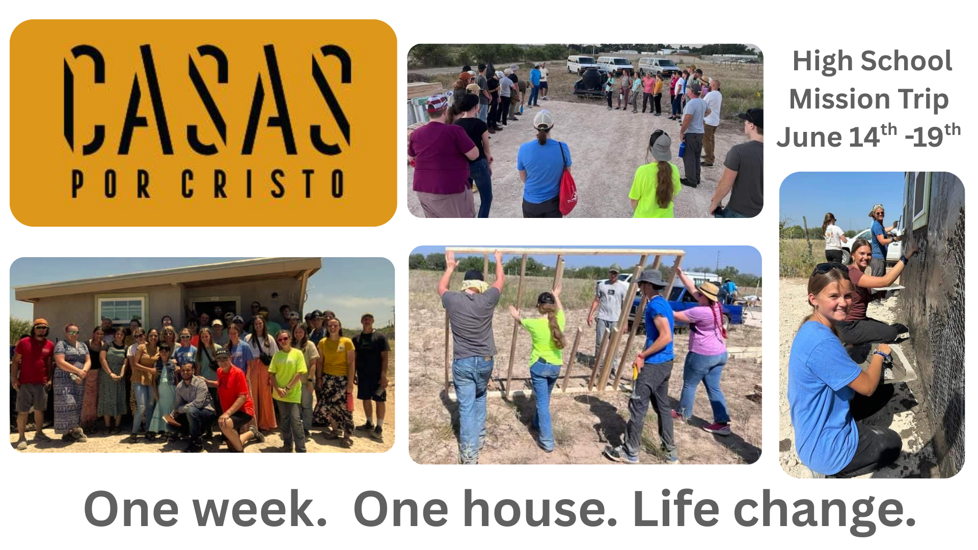 Two people playing with a ball on ice during a winter retreat, with the text 