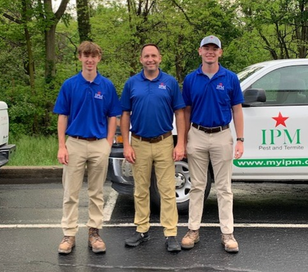 IPM Pest & Termite in Lexington, Kentucky owner Matt Schaffer and his two sons