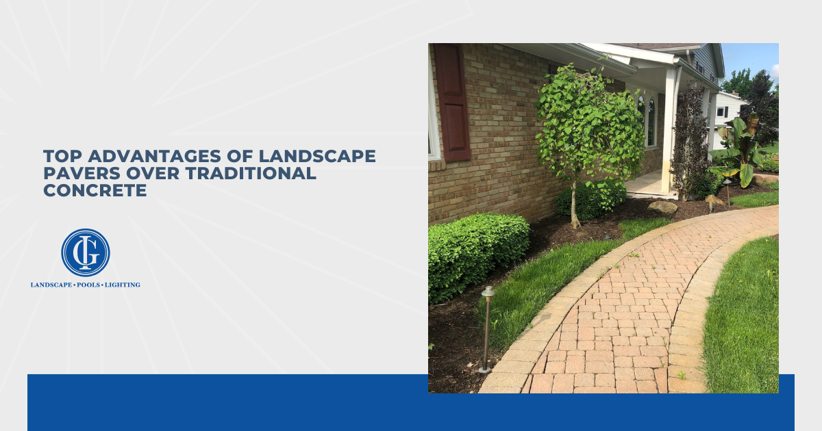 Top Advantages of Landscape Pavers Over Traditional Concrete