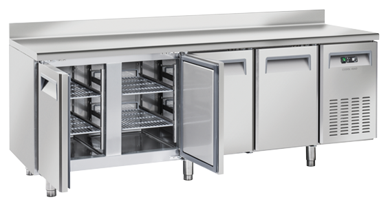 TAVOLO REFRIGERATO PER RISTORANTI, PIZZERIE E BAR CON DISPLAY DIGITALE A RISPERMIO ENERGETICO-RIVENDTORE RAFINOX LATIANO