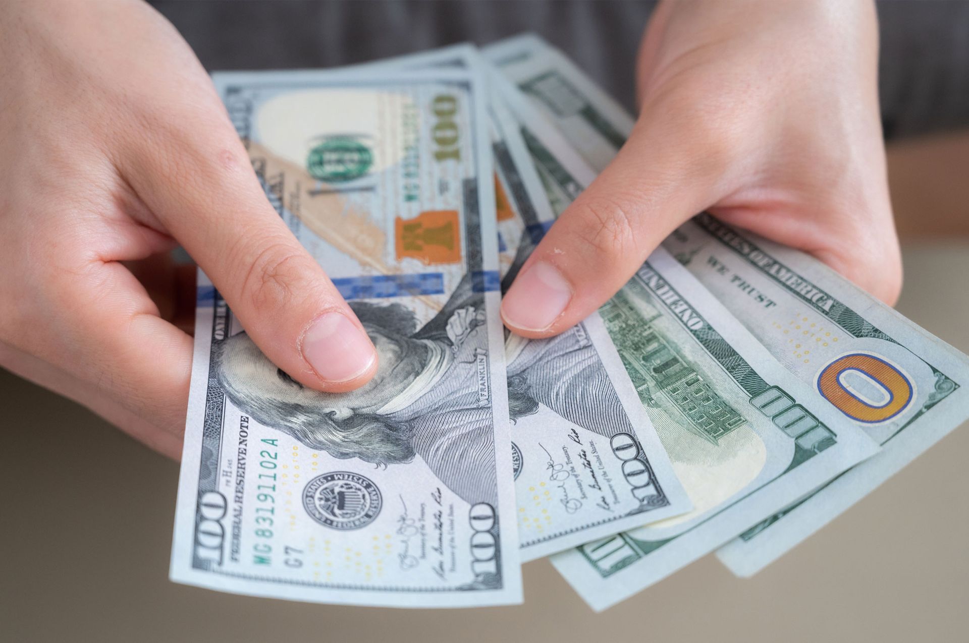 Hands Holding Dollar Money | Artesia, CA | Crazy John's Cash 4 Junk Hands Holding Dollar Money | Artesia, CA | Crazy John's Cash 4 Junk