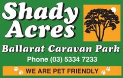 Shady Acres Caravan Park Ballarat - logo