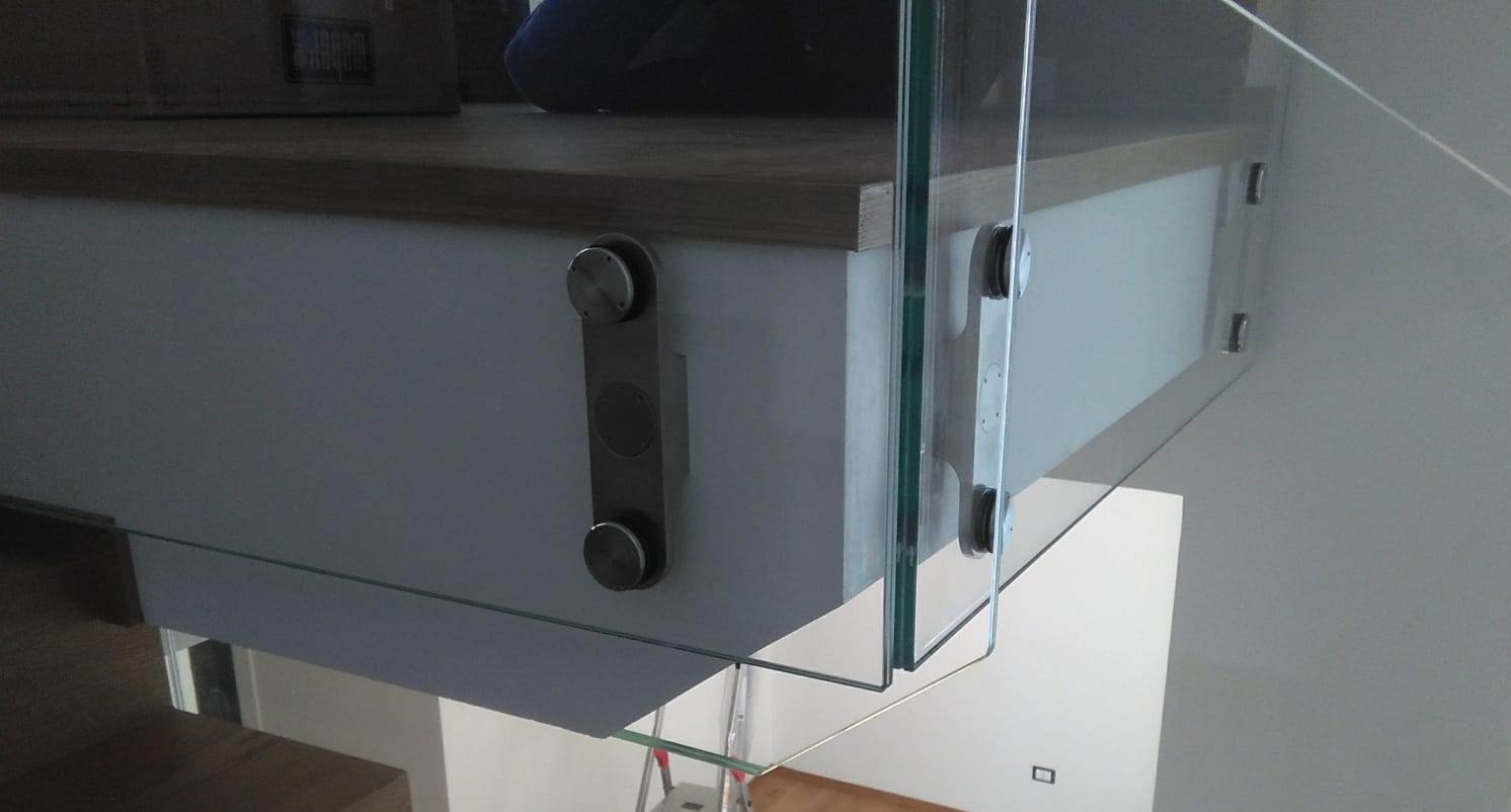 balaustre in vetro artigianali