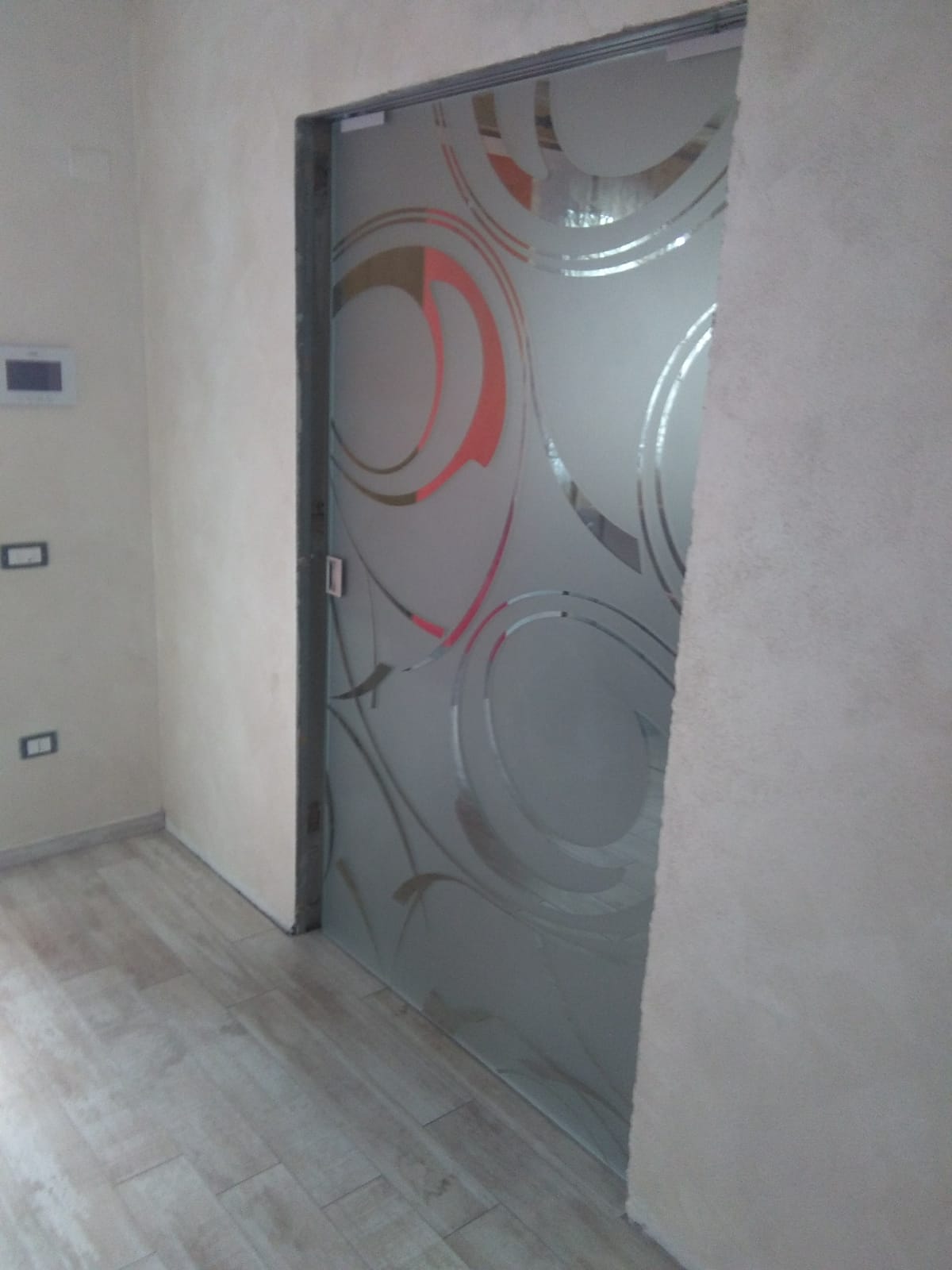 porte in vetro raffinate per uffici