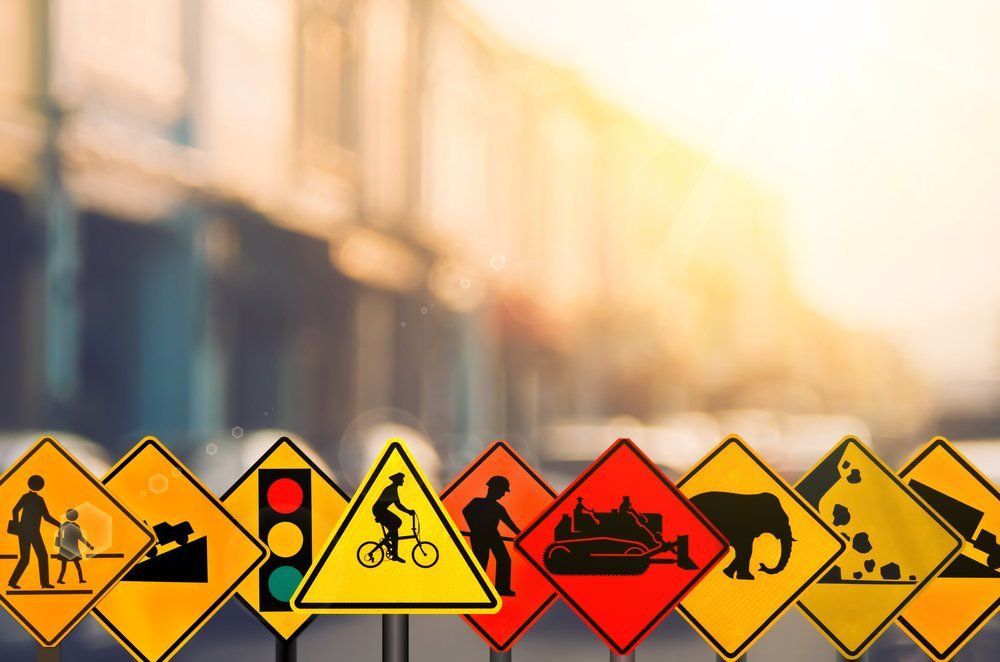 Driving Signs — NT Driving Academy in Woolner, NT