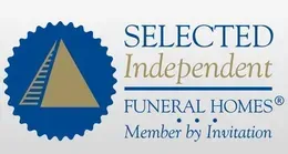 A logo for selected independent funeral homes member by invitation