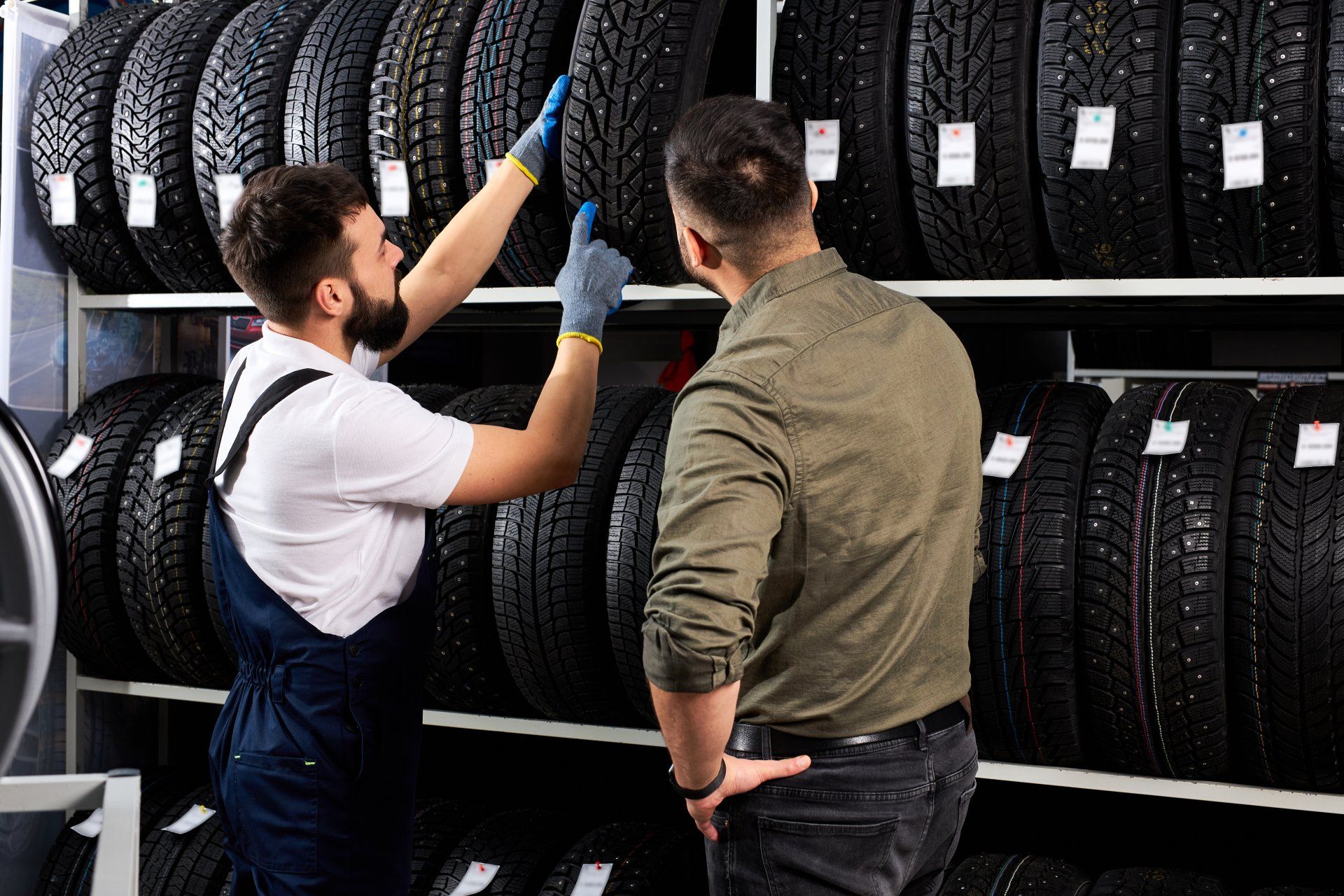 SHOP FOR TIRES at The Auto Clinic in WIlliamsburg, VA