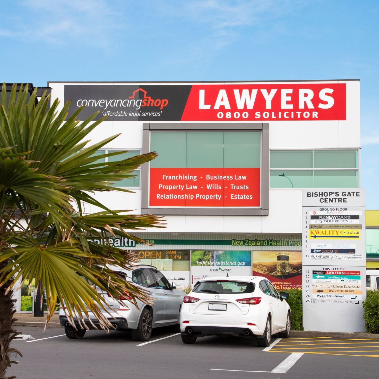 Conveyancing Shop Botany Branch  is located on Bishop Dunn Place
