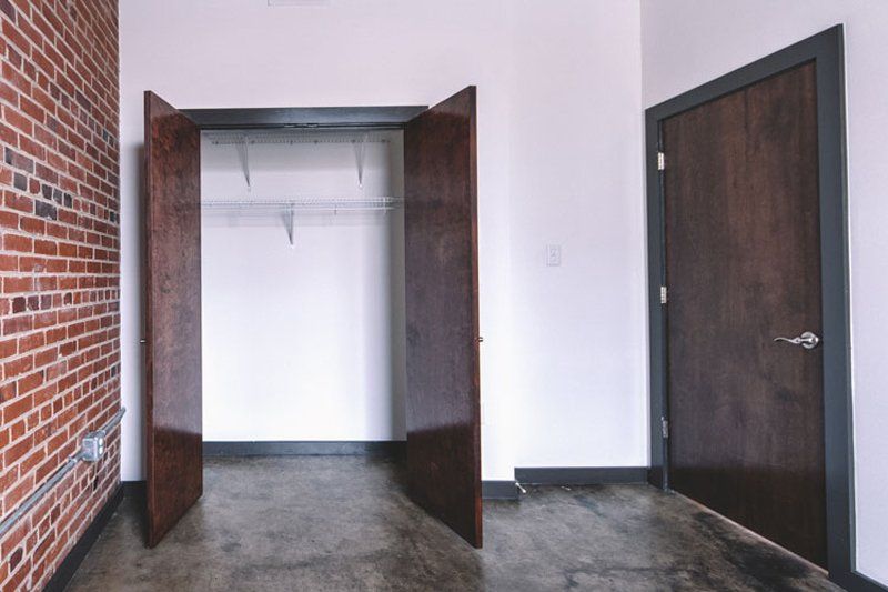 double door large closet