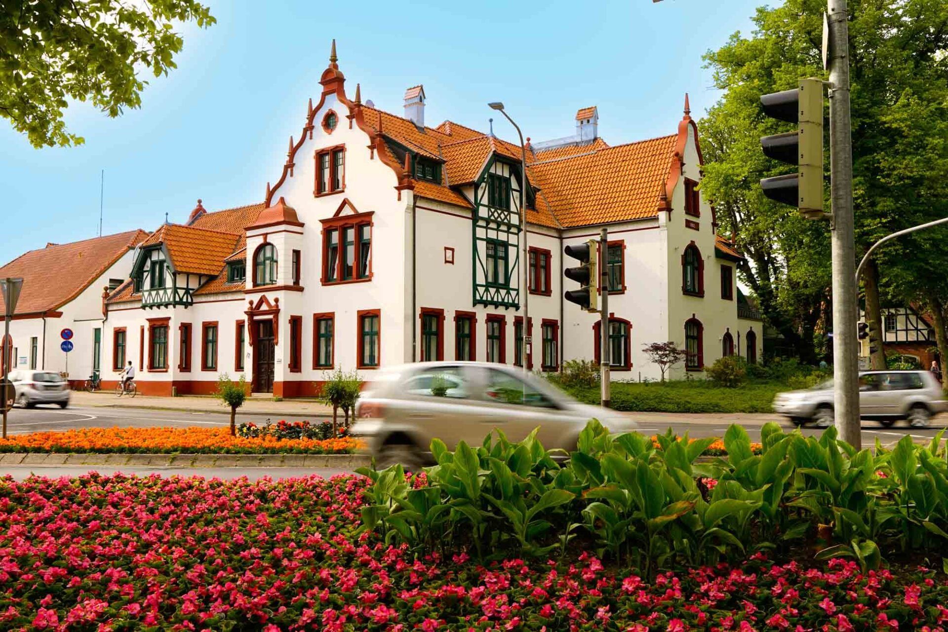 Alte Gebäudefassaden in Papenburg