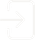 Arrow pointing right into a rectangle, signifying 