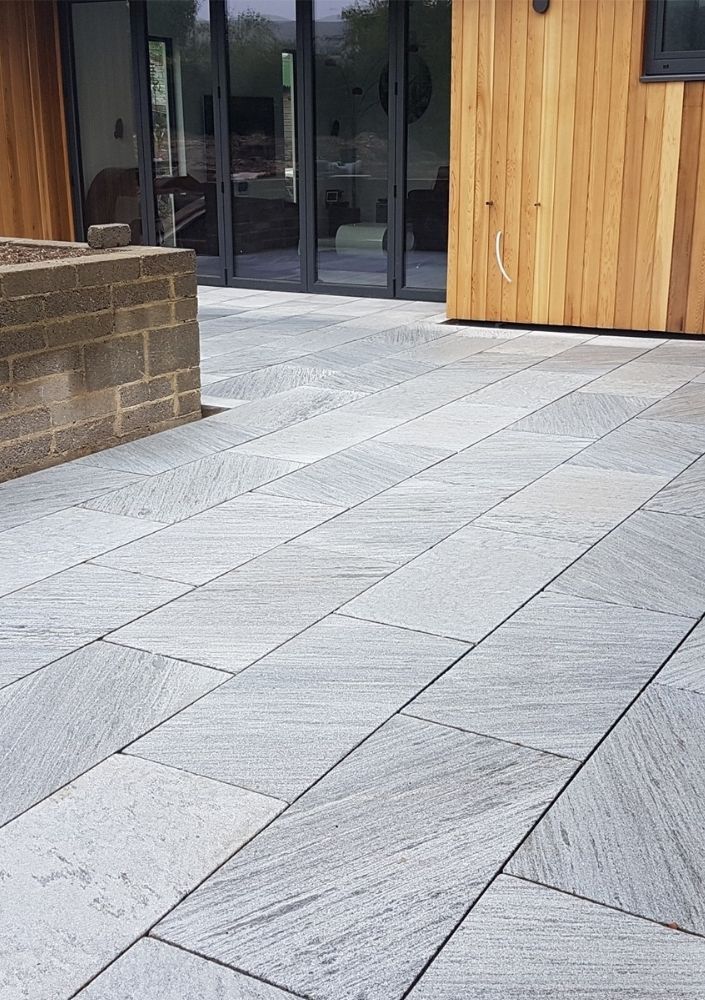 marble paving in Cardiff