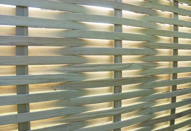 J&Z Fencing Barry Woven Fence Panels