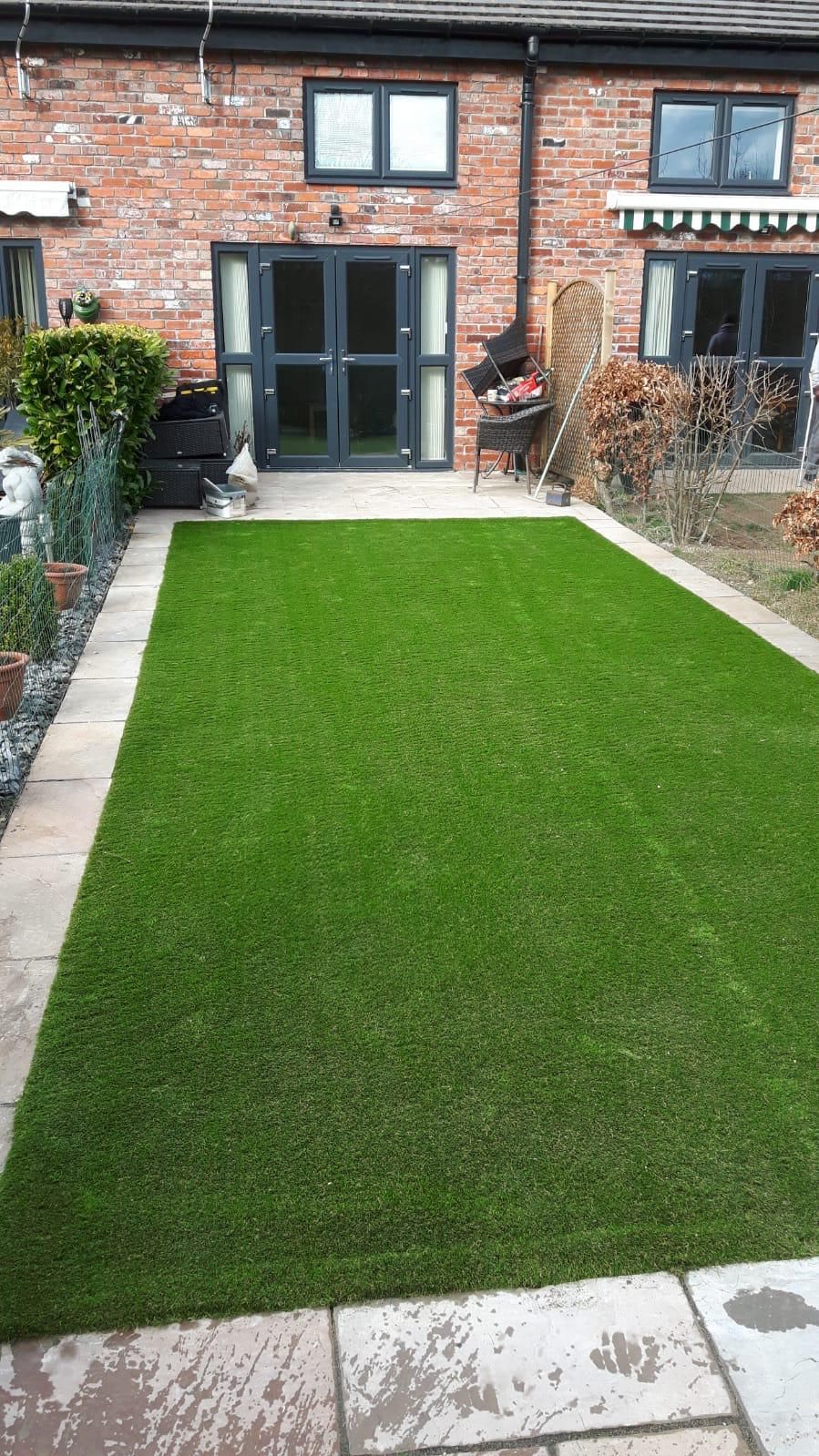 J&Z Fencing Penarth artificial grass installation