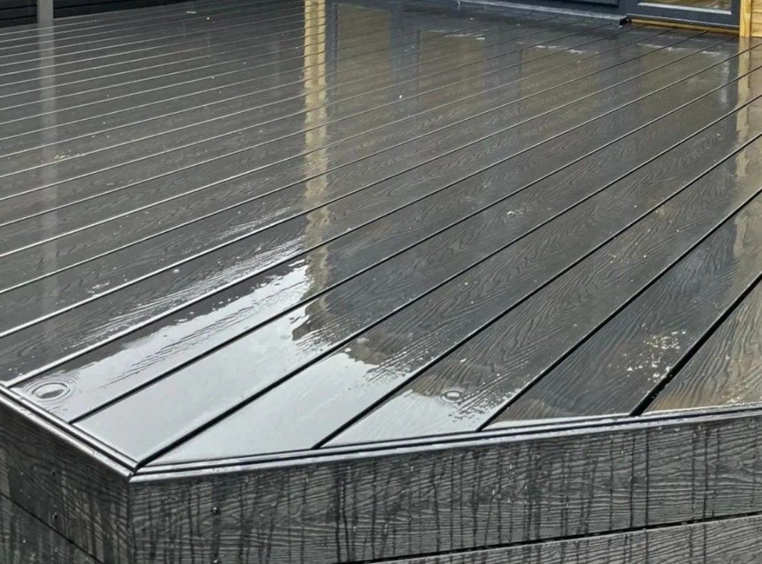 J&Z Fencing composite decking in Caerphilly 