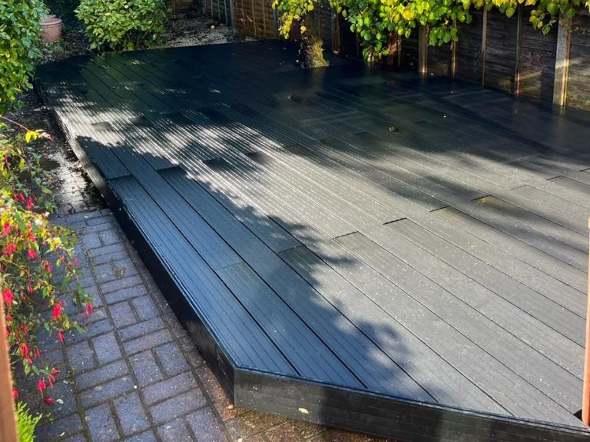 composite decking in Barry