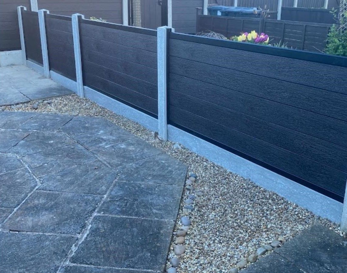 J&Z Fencing 4 foot composite fencing Sully