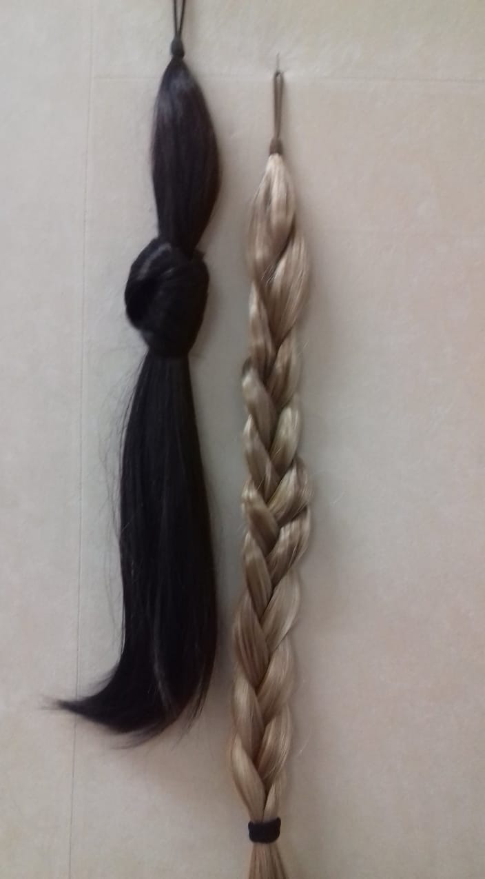 code di capelli sintetici