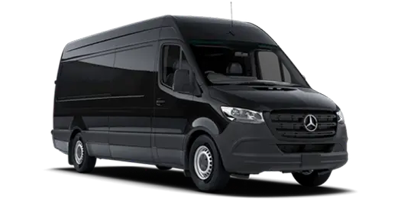 a black mercedes sprinter van in Puerto Rico