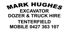 Mark Hughes Earthmoving in Tenterfield