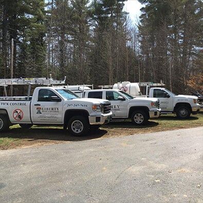 Cars Parked — Alfred, ME — Liberty Pest Control