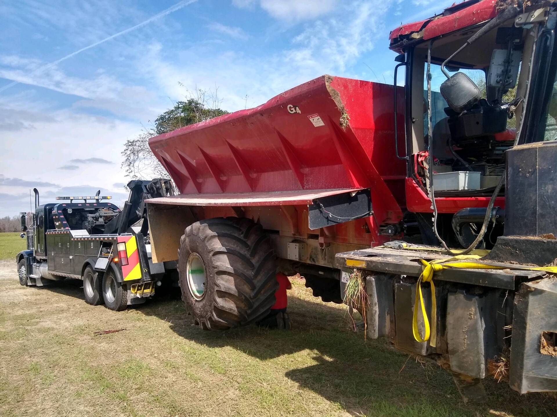 Towing A Dump Truck — Rincon, GA — Rahn’s Services