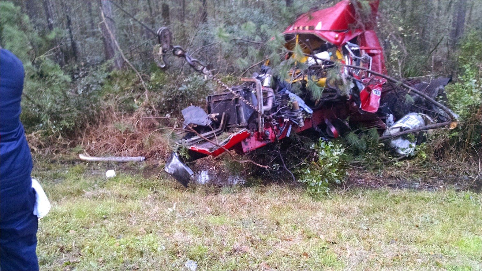 Wrecked Truck — Rincon, GA — Rahn’s Services