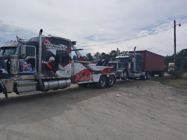 Powerful Truck Towing A Huge Truck — Rincon, GA — Rahn’s Services