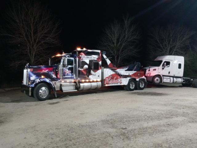 Tow Trucks At Night — Rincon, GA — Rahn’s Services