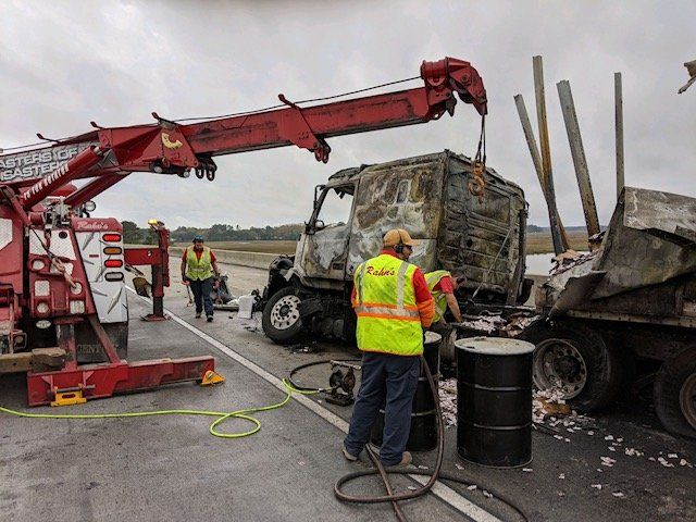 Towing A Huge Truck — Rincon, GA — Rahn’s Services