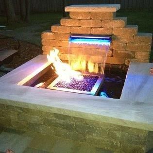 backyard water features