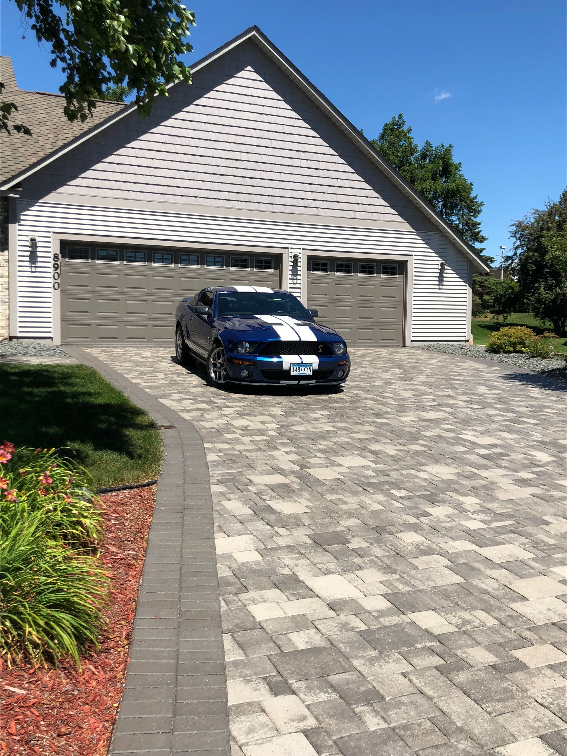 brick paver driveway