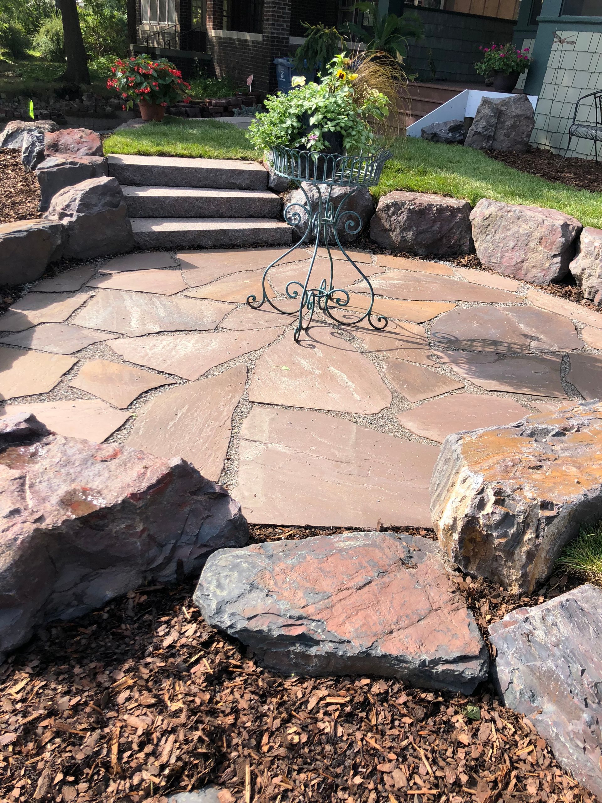 brick paver patio