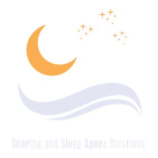 Blue crescent moon, wave, and stars; text below: 